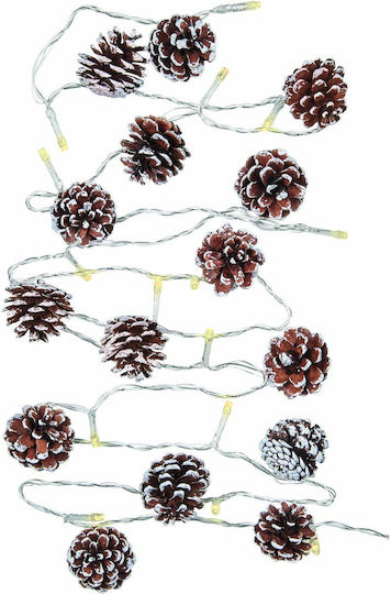 20 LED-Lichter Natürliches Weiß Lichterkette