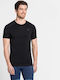 Performance Xlight Herrenblusen Kurzarm Sportlich T-Shirt Schwarz
