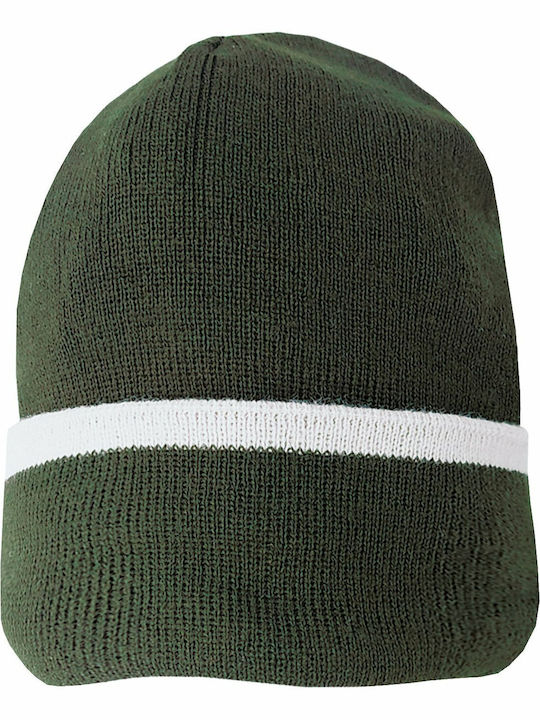Jacques Hermes Knitted Beanie Cap Green