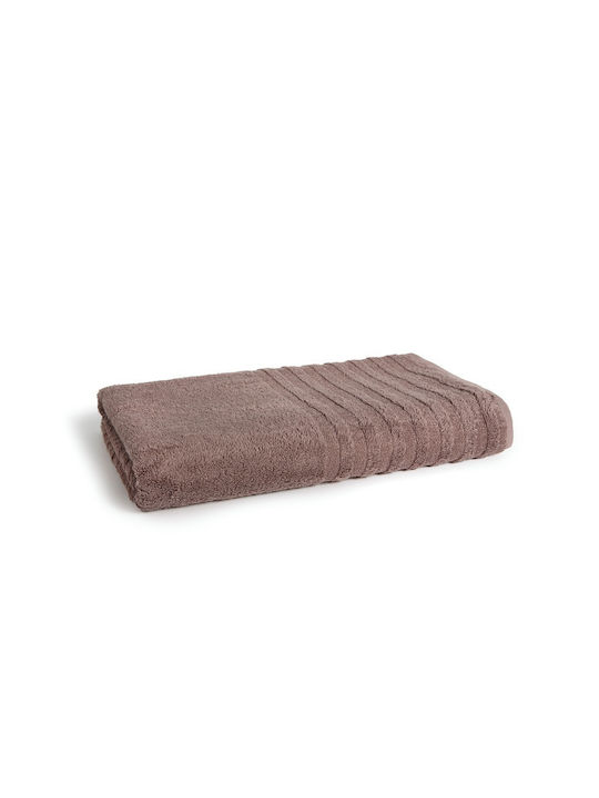 Fieldcrest Bath Towel Ultra Soft 90x180cm. Brown