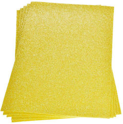 Efco Foam Paper Metallic A4 Yellow
