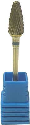 Safety Nail Drill Carbide Bit with Cone Head Blue