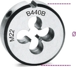 Beta 004400126 Matrițe din Oțel 22x2.5mm 1buc