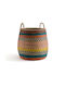 La Redoute Interieurs Coș decorativ Din paie cu mânere Multicolour 45x45x50buc
