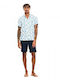 Garcia Herrenshorts Chino Marineblau