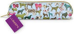 Fabric Multicolour Pencil Case with 1 Compartment