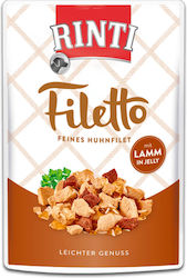 Rinti Filetto Nassfutter Hunde in Beutel mit Hu...