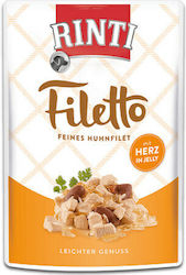 Rinti Filetto Nassfutter Hunde in Beutel mit Hu...