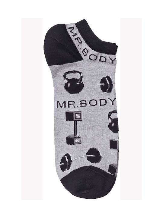 ME-WE Men's Patterned Socks WHITE