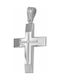 White Gold Cross 9K