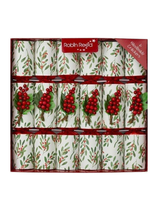 Holly Christmas Cracker Red