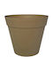 Telcom Chicago Ghiveci Plastic Taupe 25x25x22cm.
