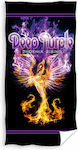 Deep Beach Towel Purple 140x70cm.