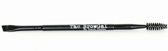 The BrowGal Make-up-Pinsel für Augenbrauen aus synthetischem Haar Browngal Tools