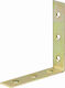 Iridiu Raft de colț din Metal în Culoare Bronz 80x80mm 1buc