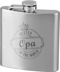 Contento Contento Φλασκί Ανοξείδωτο Ασημί 180ml
