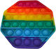 Push Pop it Fidget Silicone Multicolour