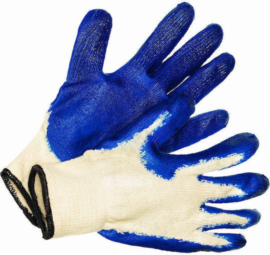 Lux Tools Ellix Νo10 Beschichtung Arbeitshandschuhe Latex 1Stück
