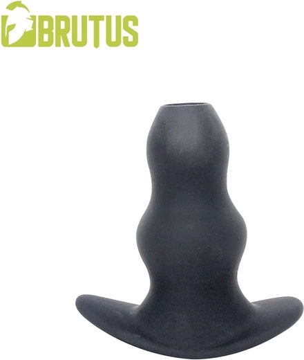 Brutus Ergo Bum Silicone Tunnel Plug Anal Plug XLarge Black