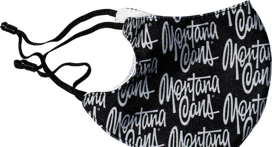 Montana Cans Maske Schutzmaske Stoff Schwarz 111MSKMONTANA 1Stück