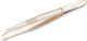 Nghia Τσιμπιδάκι Φρυδιών με Ίσια Μύτη Nghia Export Tweezers T-08 Ακριβές Καλλυντικό Ασημί