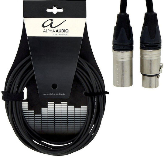 Alpha Audio Peak Line Xlr Lautsprecherkabel 3m Mikrofonkabel