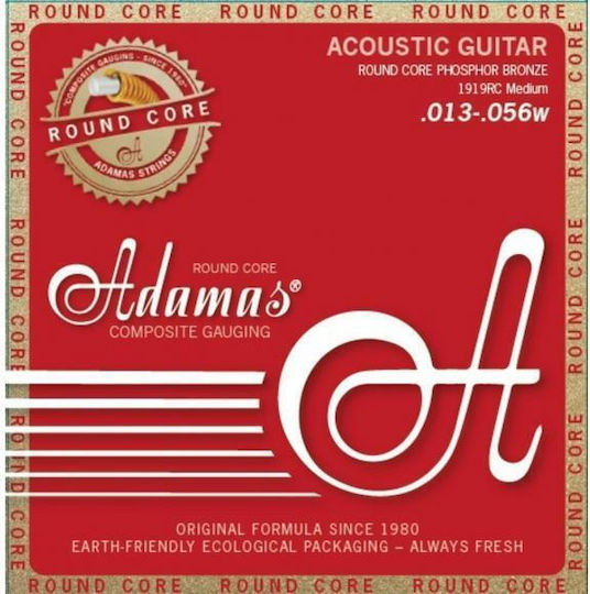 Adamas Historic Reissue Round Core Σετ Χορδών Phosphor Bronze Μπάσου 13 - 56"