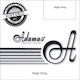 Adamas Nuova Coated Plain Единична Басова Струна Стомана 17"