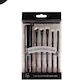 Standelli Set with Makeup Brushes made of Synthetic Hair Kit 5pcs & Travel Case 5pcs