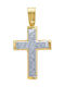 Savvidis Weißgold Kreuz 14K