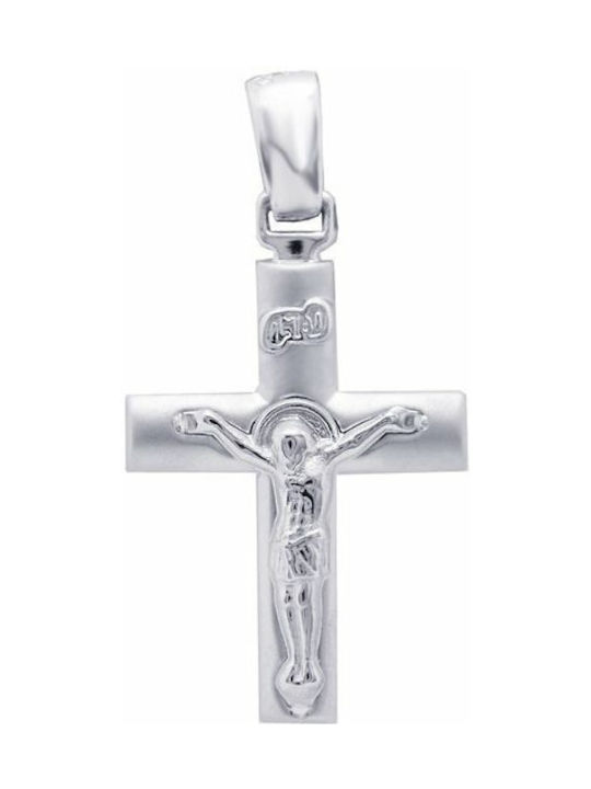 Savvidis White Gold Cross 14K