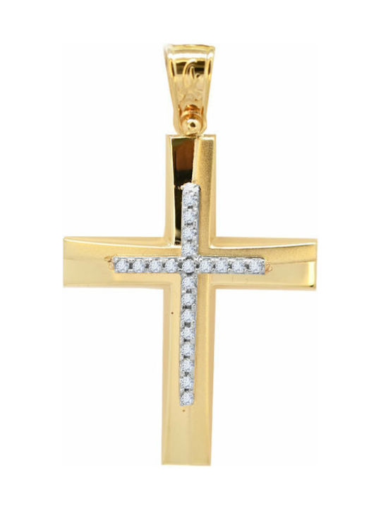 Savvidis Gold Kreuz 14K