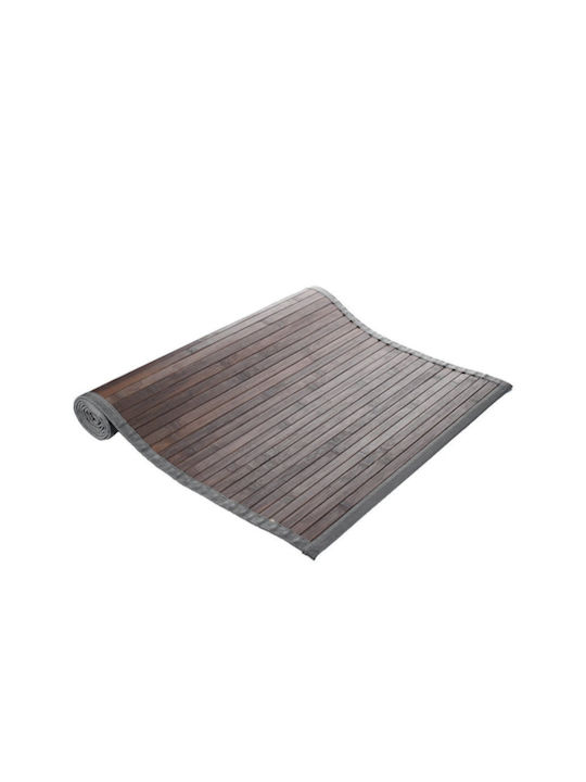General Trade Bath Mat Wooden 0002136 Grey 52x2...