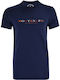 T-shirt Navy Μπλε