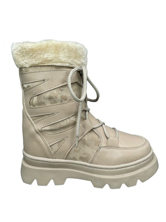 Smart Steps Kids Boots Beige