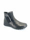 Imac Women's Leather Boots Black