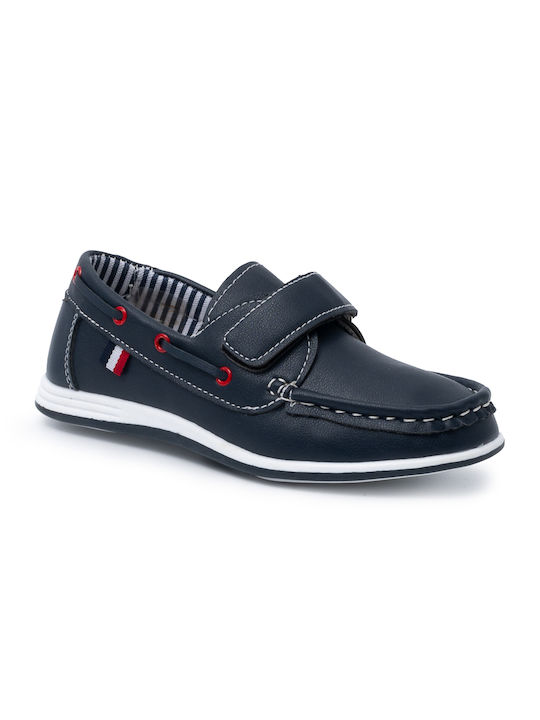 Junior Boys Moccasins Blue