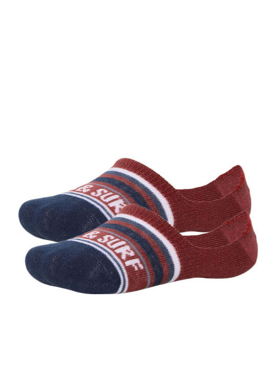 Ysabel Mora Kids' Ankle Socks Burgundy