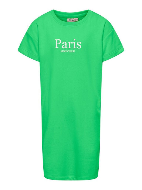 Kids Only Children's Dress Short Sleeve Green