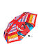 Arditex Kids Compact Umbrella with Diameter 52cm Red