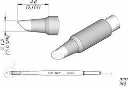 JBC Soldering Iron Tip C210027