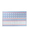 Amo La Casa Kitchen Mat Runner Waterproof Light Blue 57x140εκ.