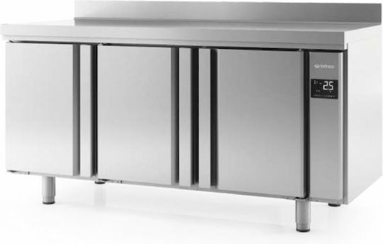 Infrico Ψυγείο Πάγκος χωρίς Μοτέρ Υ85xΠ124xΒ70cm
