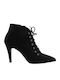 Stefania Women's Suede Boots Black