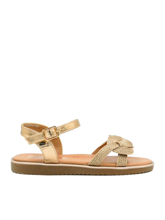 Kinder Sandalen Anatomisch Gold