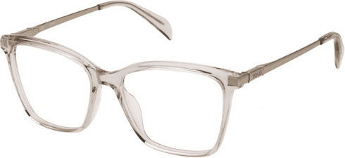 Tous Transparent Weiblich Metallisch Brillenrahmen Schmetterling VTOB38W 09AH