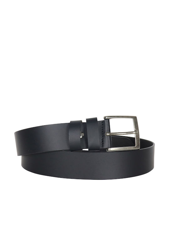 Men's Belt Leather Black