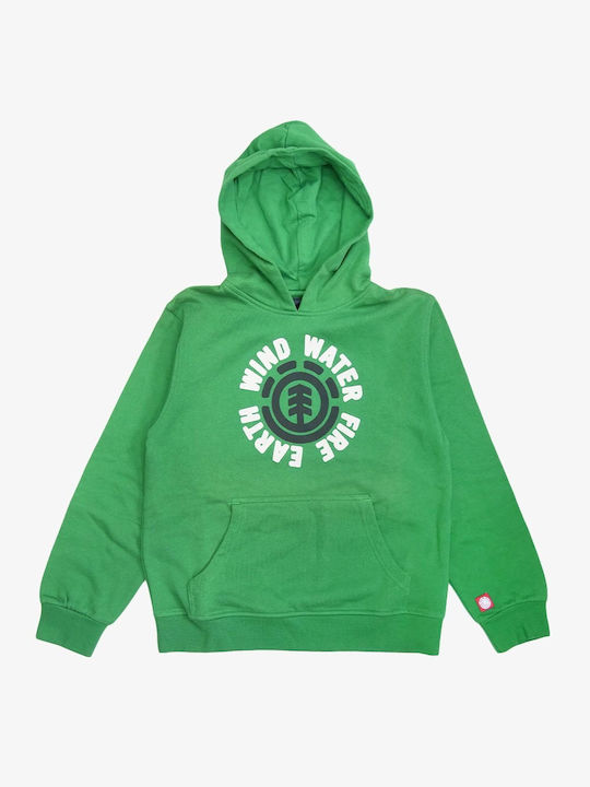 Element Cardigan pentru copii cu glugă Verde