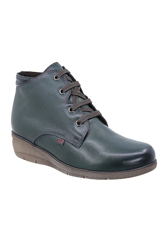 Pepe Menargues Leather Women's Ankle Boots Plat...