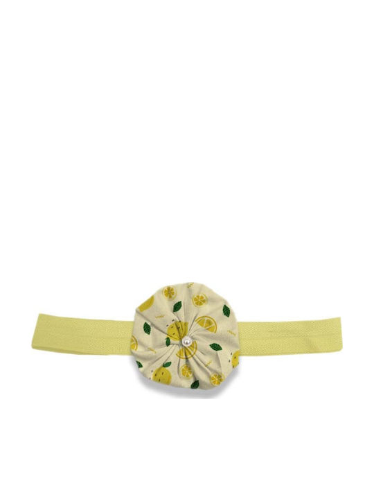 Bonjour Bebe Baby Headband Yellow 1pc